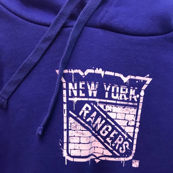 NHL | Tops | Royal Blue Rangers Sweatshirt | Poshmark